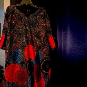 African Print Dress